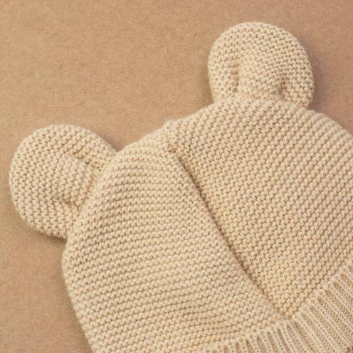 Bonnet Maille CARAMEL - TROIS KILOS SEPT