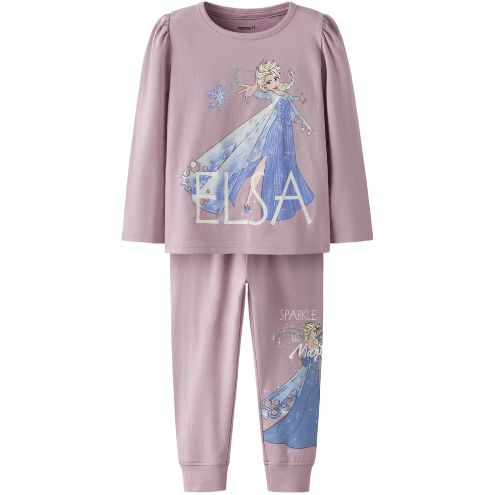 Køb Name It Keepsake Lilac Nmfaplisa Frozen Ls Nightset Wdi