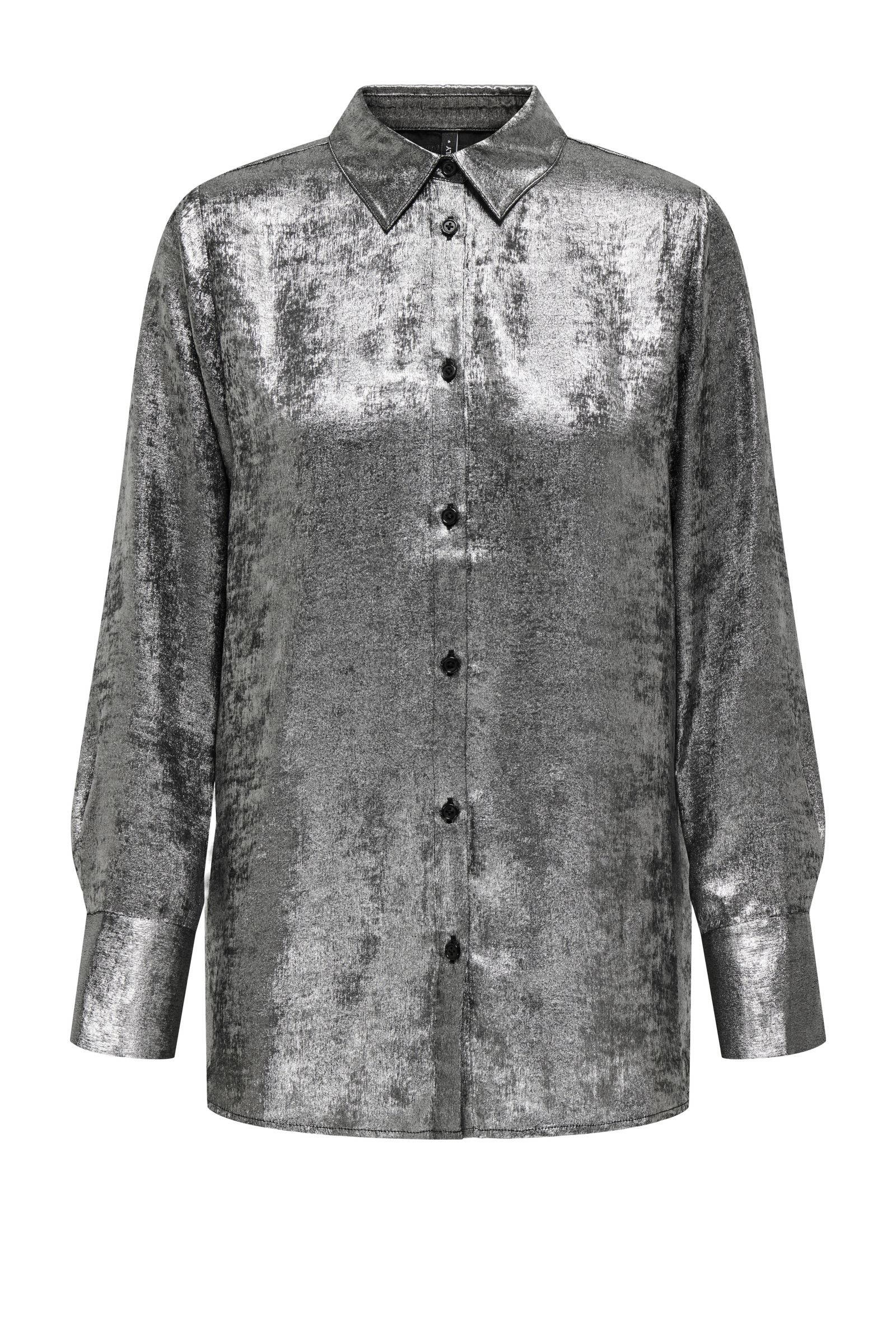 ONLY blouse ONLLIDA zilver