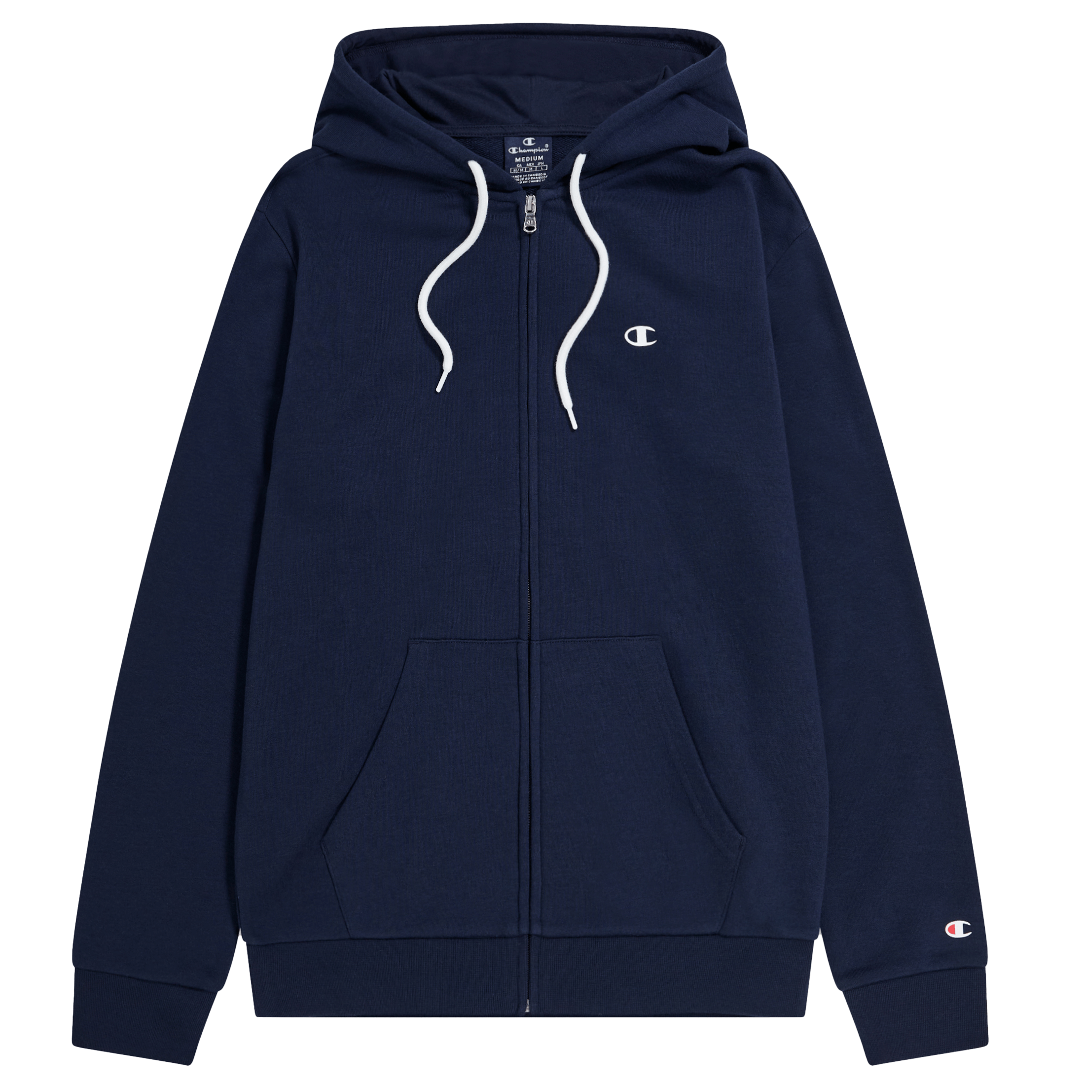 Champion Hooded full zip sweatshirt - Fritid og bomull