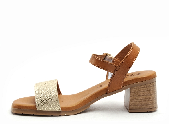 Eva frutos nu pieds talons femme 3490 beige