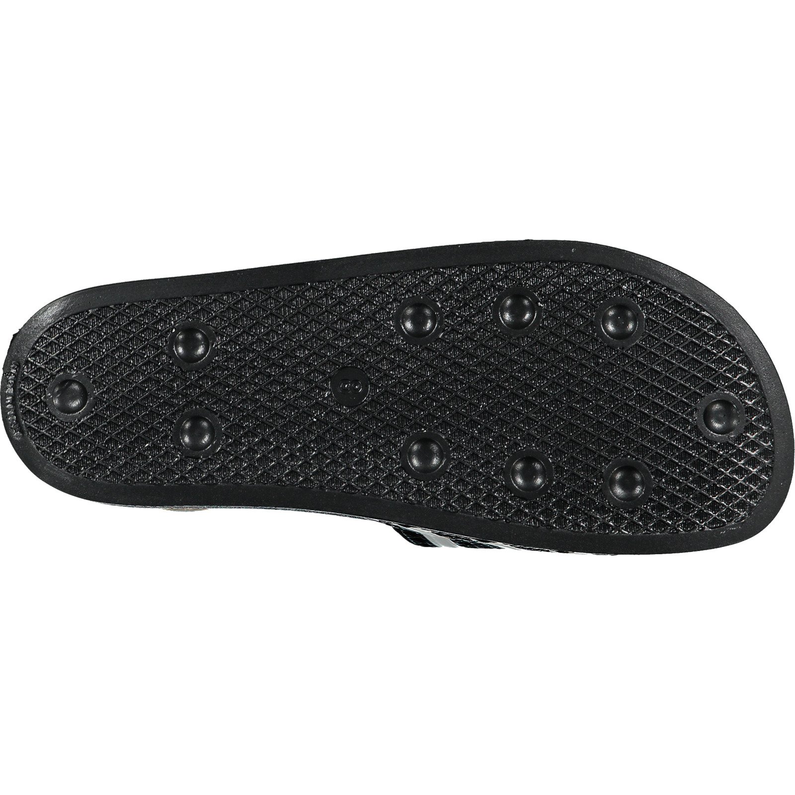 Adidas Herren-Badeslipper Adilette, schwarz 44.5