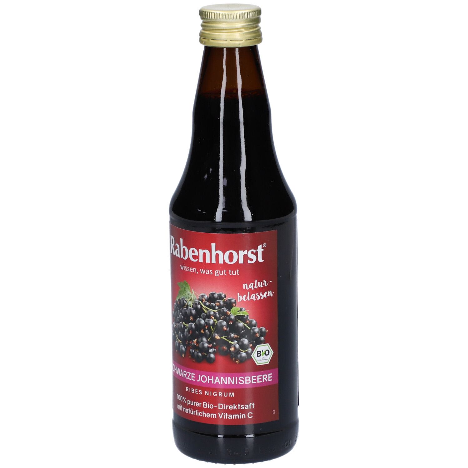 Rabenhorst Schwarze Johannisbeere Muttersaft Bio