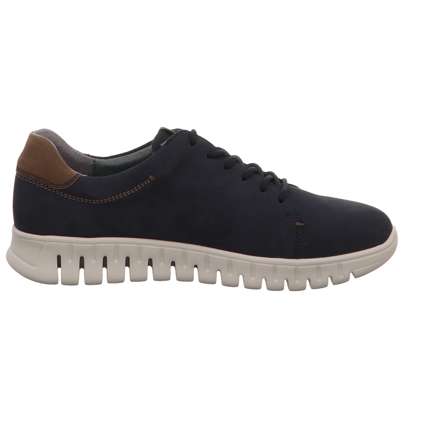Waldläuer Schnürhalbschuh blau blau