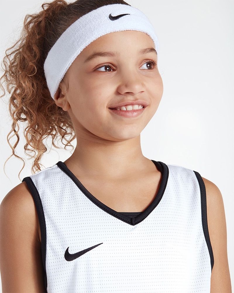 Maillot de basket reversible Nike Team Noir & Blanc pour enfant