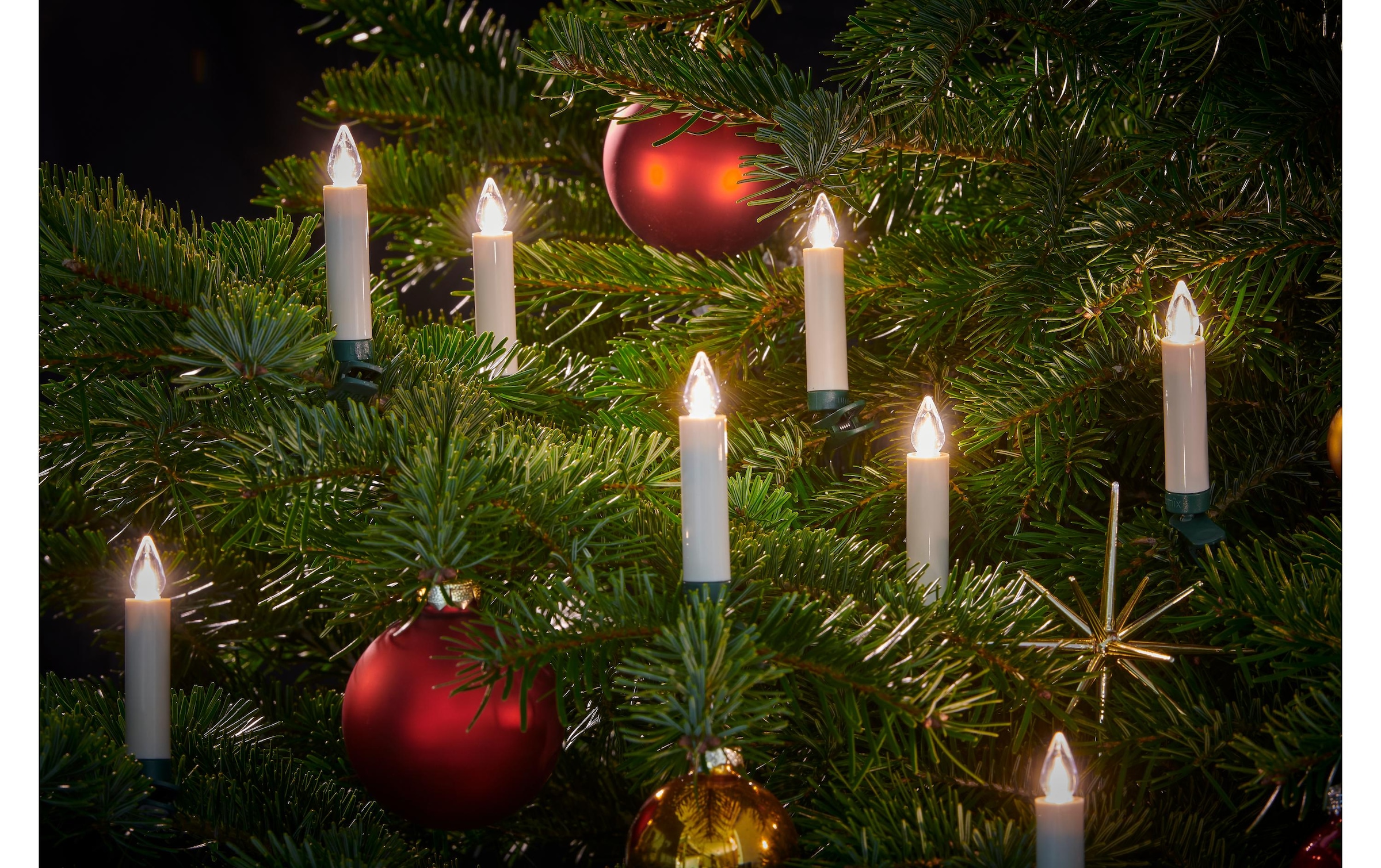 lumix Christbaumkerzen »Baumkerze SuperLight« 6 Stk.-flammig