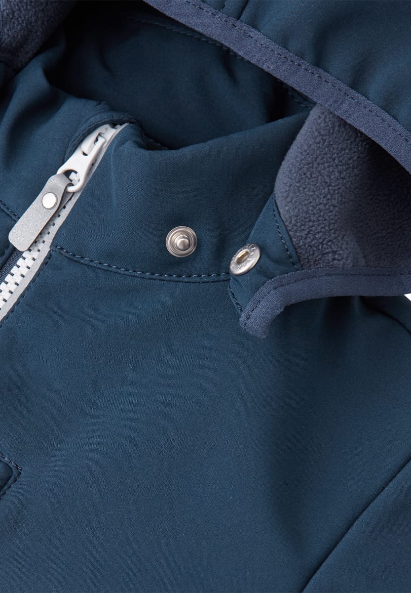 Reima Kids' Softshell Overall Nurmes Navy