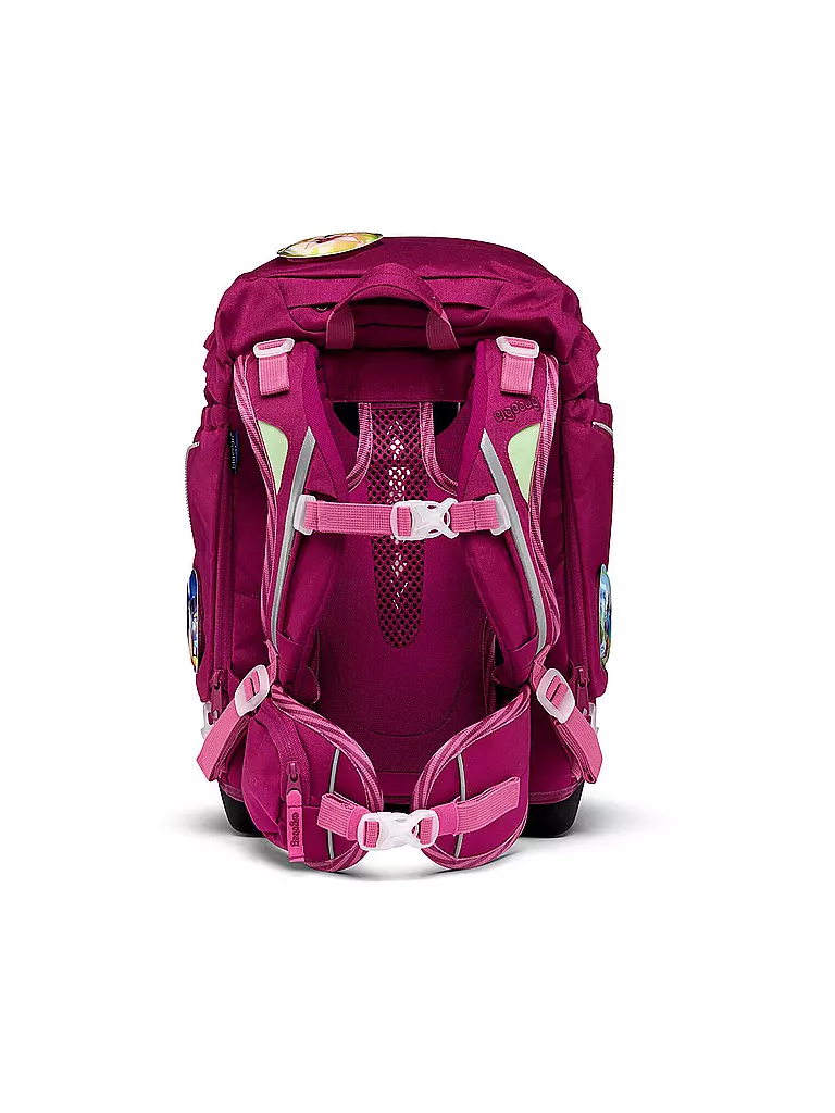 ERGOBAG Schultaschen Set 6-tlg. Pack - WaldzauBär beere