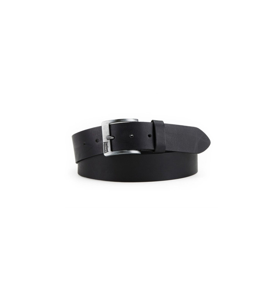 Cinto de couro preto Levi's Cloverdale