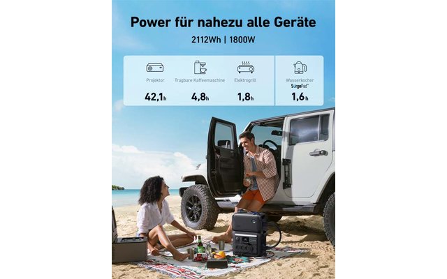 Anker SOLIX BP1000 Erweiterungsakku 1056Wh LFP geeignet für Anker SOLIX C1000