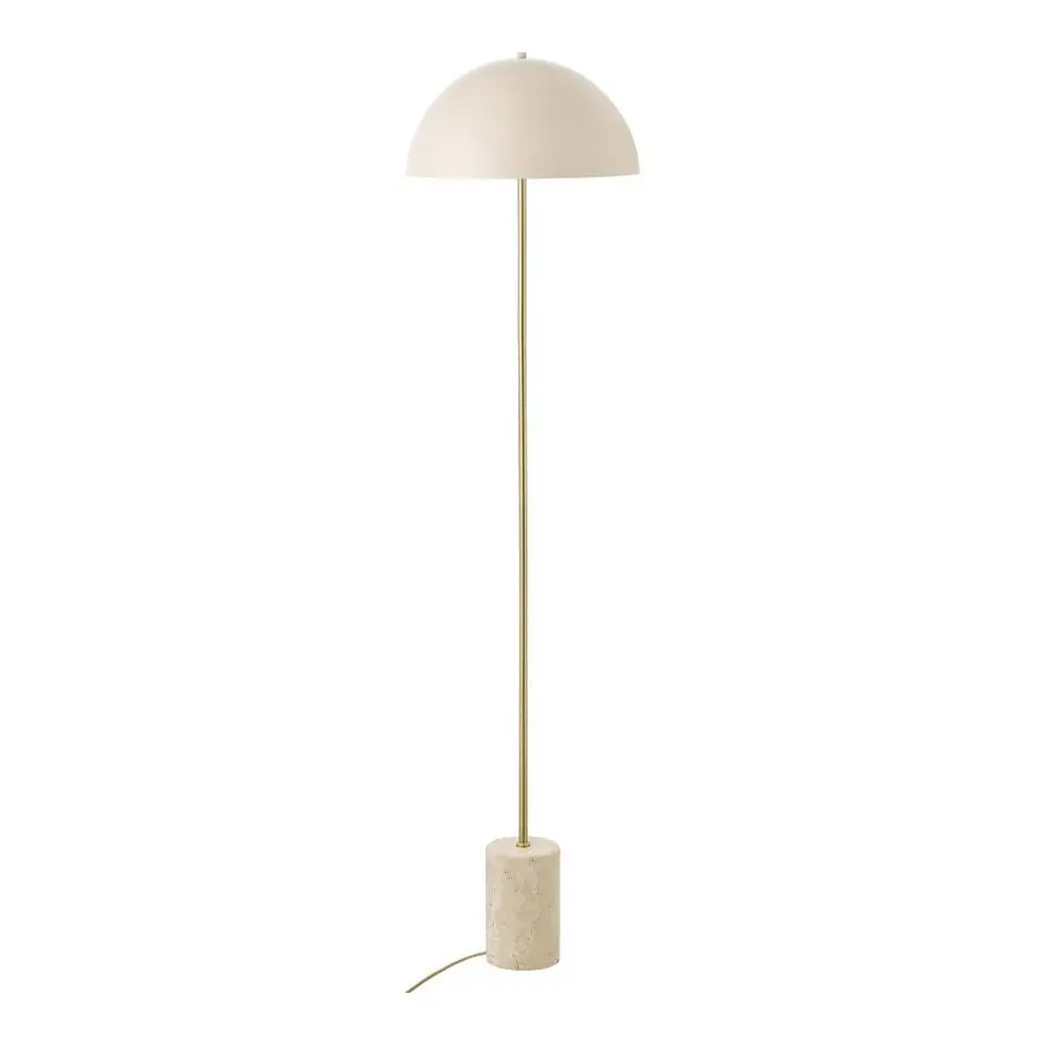 Hioshop Olea vloerlamp beige
