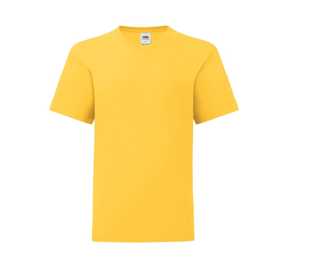 FRUIT OF THE LOOM SC6123 - T-shirt Enfant Confort Coton Couleurs Variées