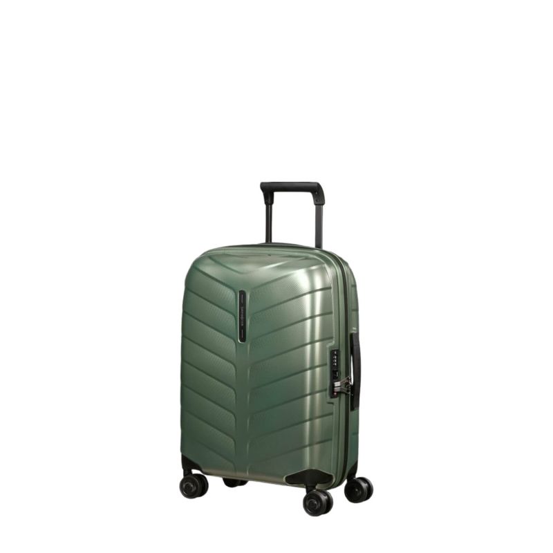 Valise cabine rigide extensible Attrix 55 cm Basil Green
