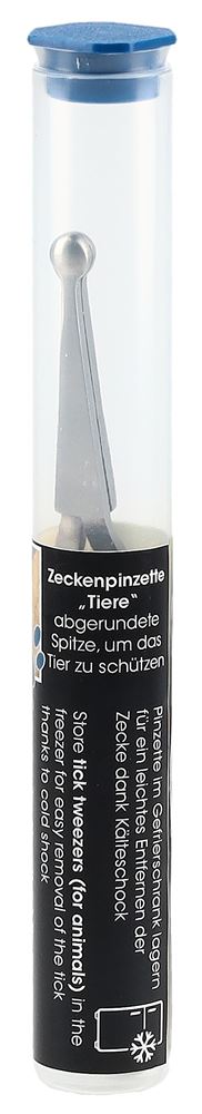 CANAL Zeckenpinzette<br>1 Stück, Dose, 12cm, Tier