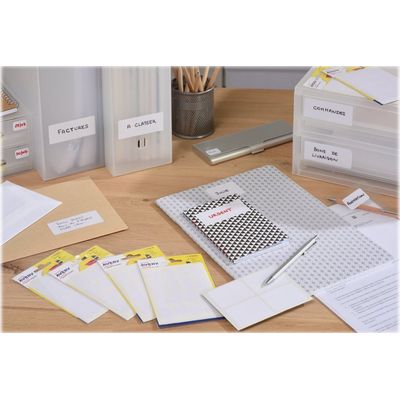 Avery - 112 Étiquettes multi-usages blanches - 16 x 22 mm - réf ETSA16