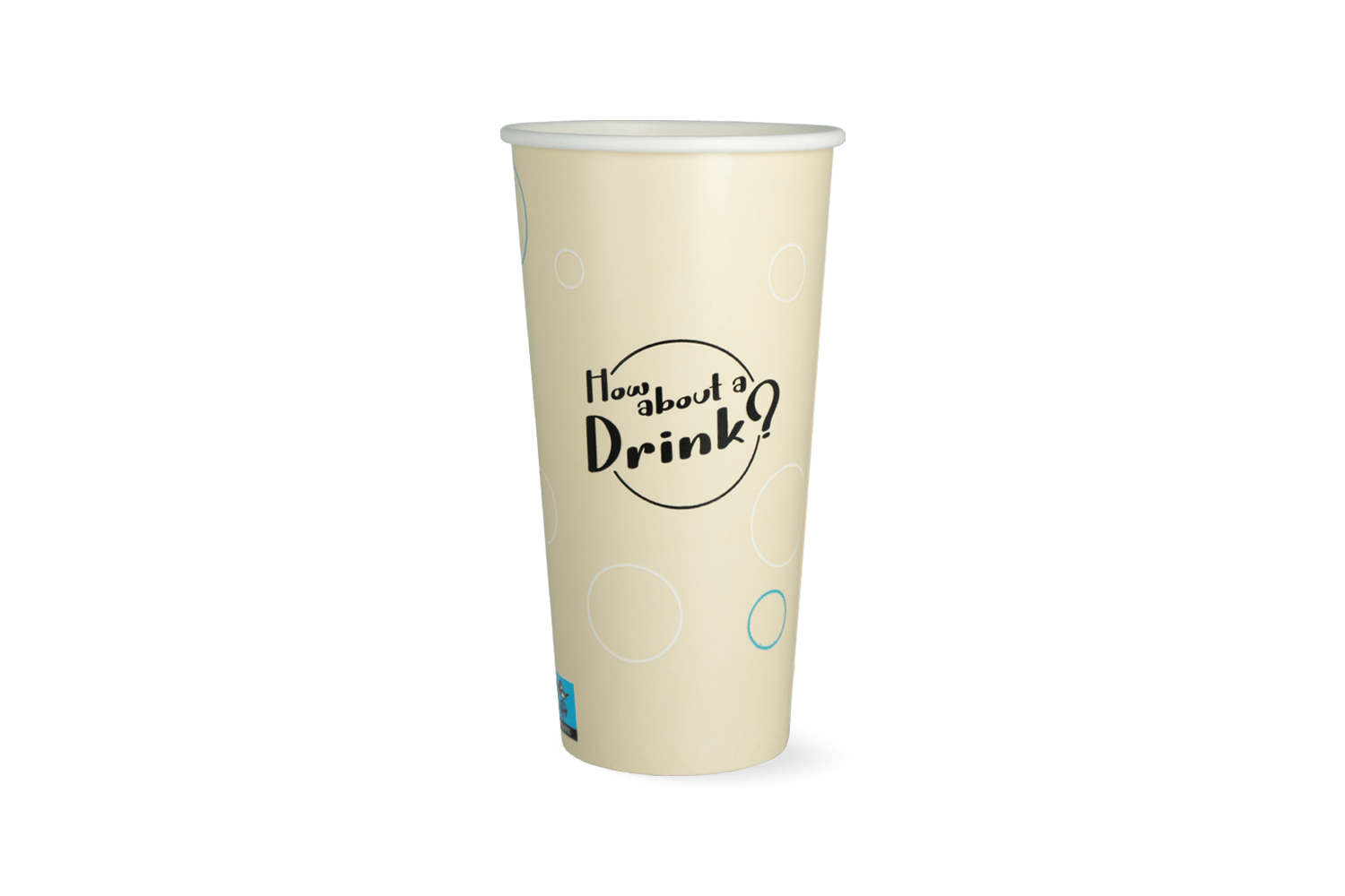 Milkshakebeker groot 500ml 20oz karton