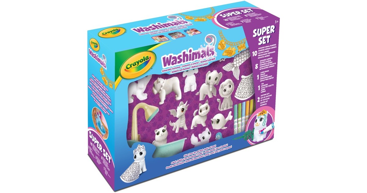 CrayolaWashimals - Super Set Speelfiguur