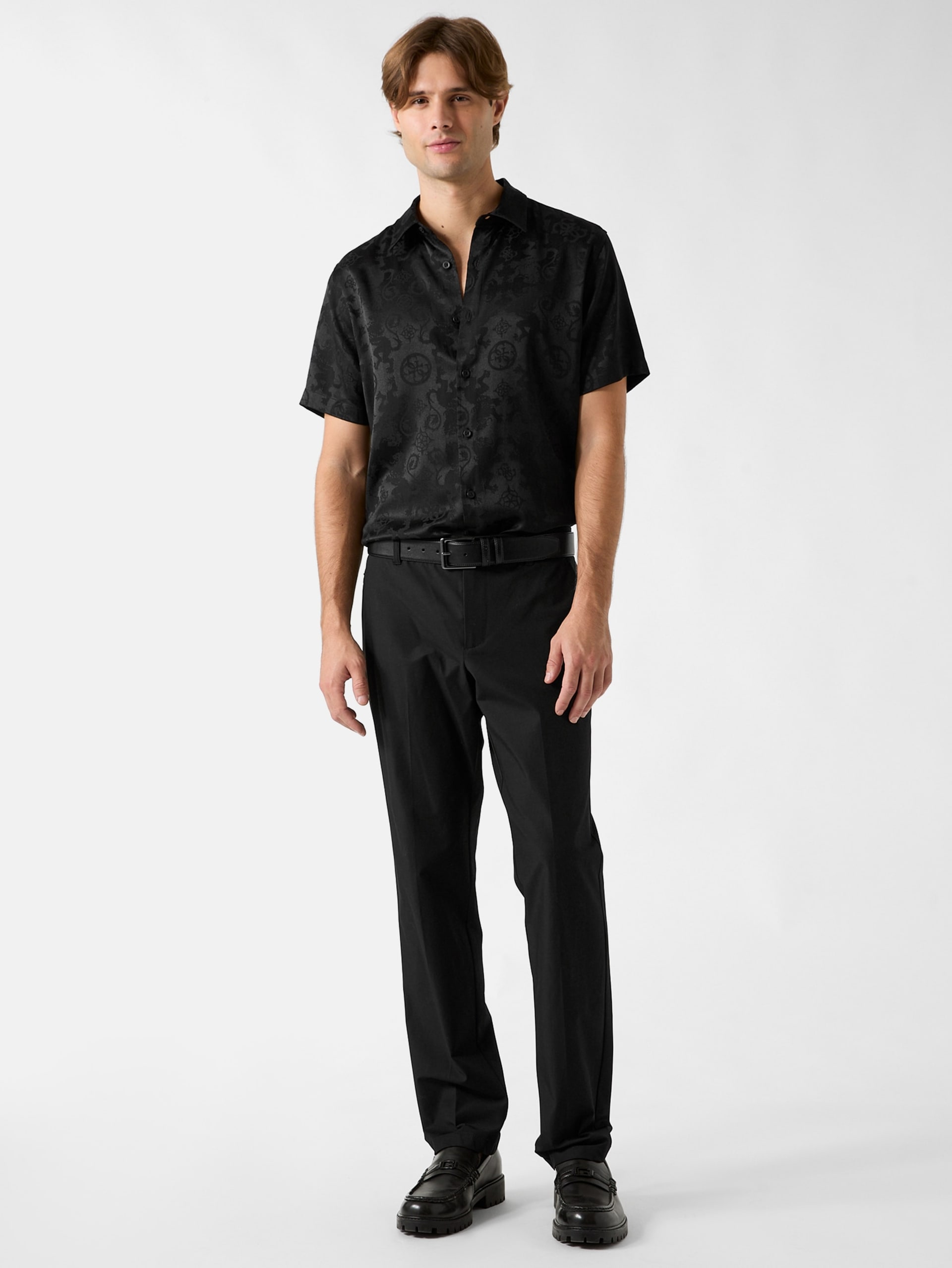 Camisa Jacquard Leão Peônia