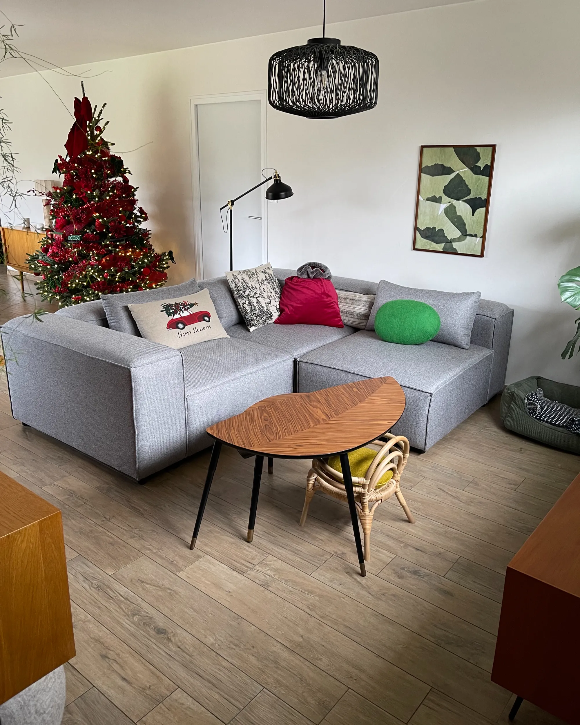 Modulaire bank 3-zits BRANDE Grijs