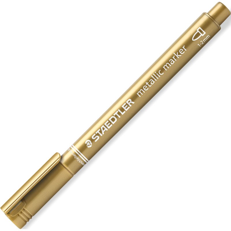 Marqueur effaçable Staedtler Metallic pointe ogive 2,7 mm