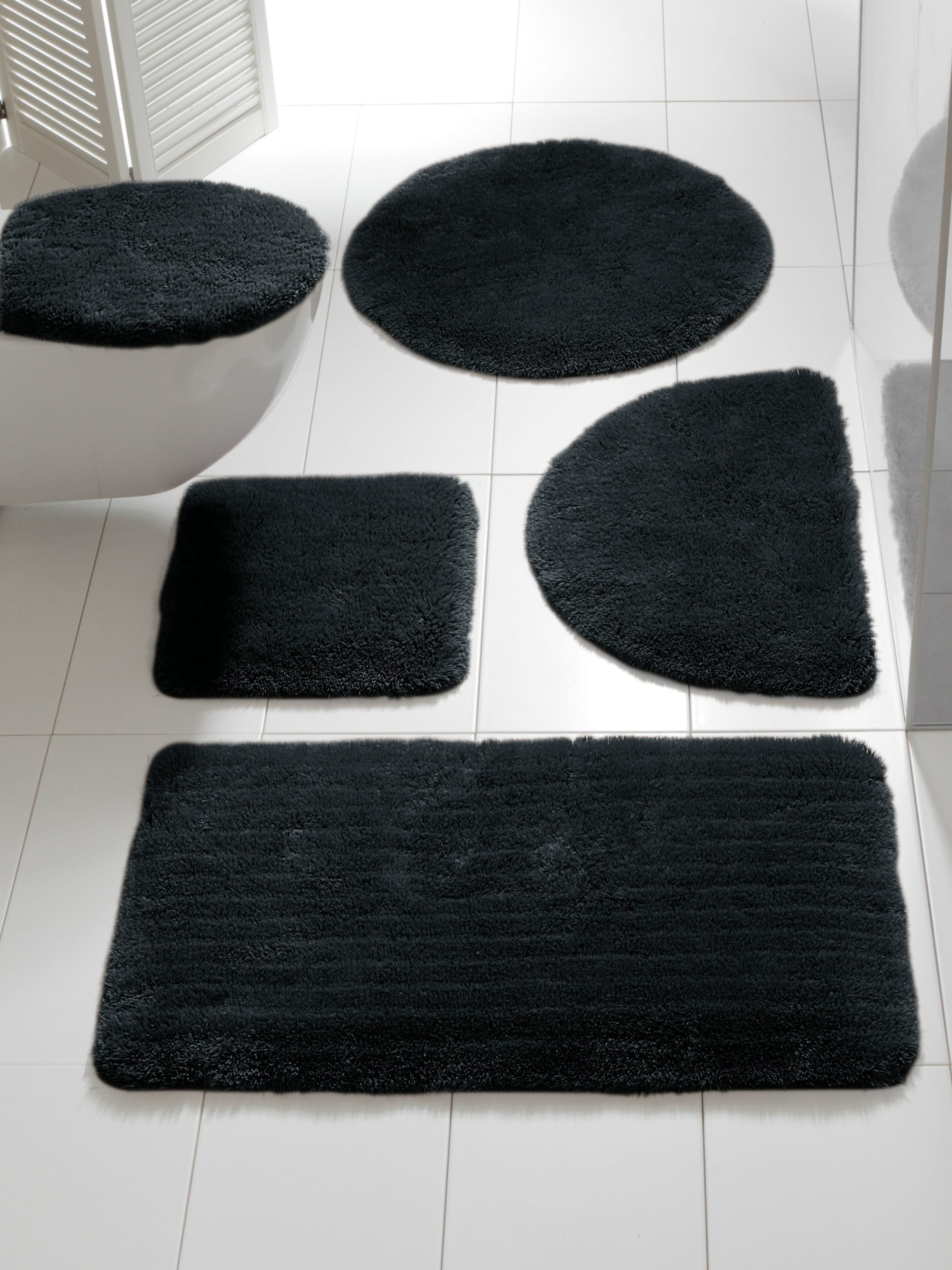 heine home Badgarnitur in schwarz