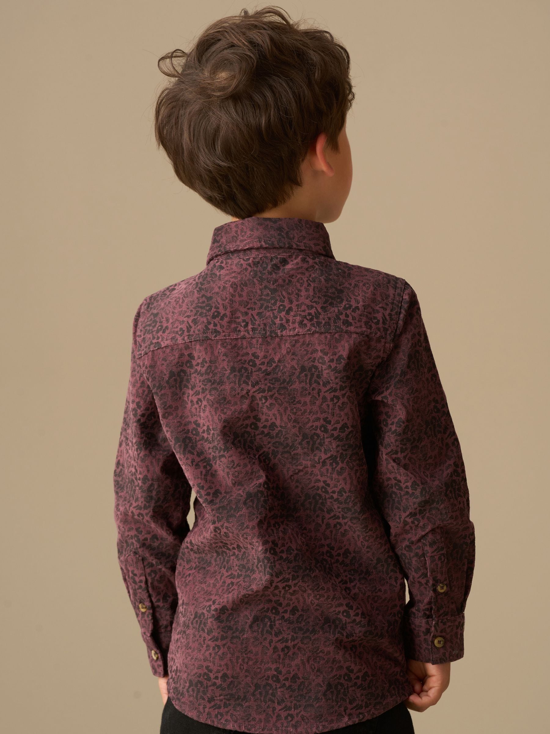 Angel & Rocket Hayes Leopard Jacquard Shirt