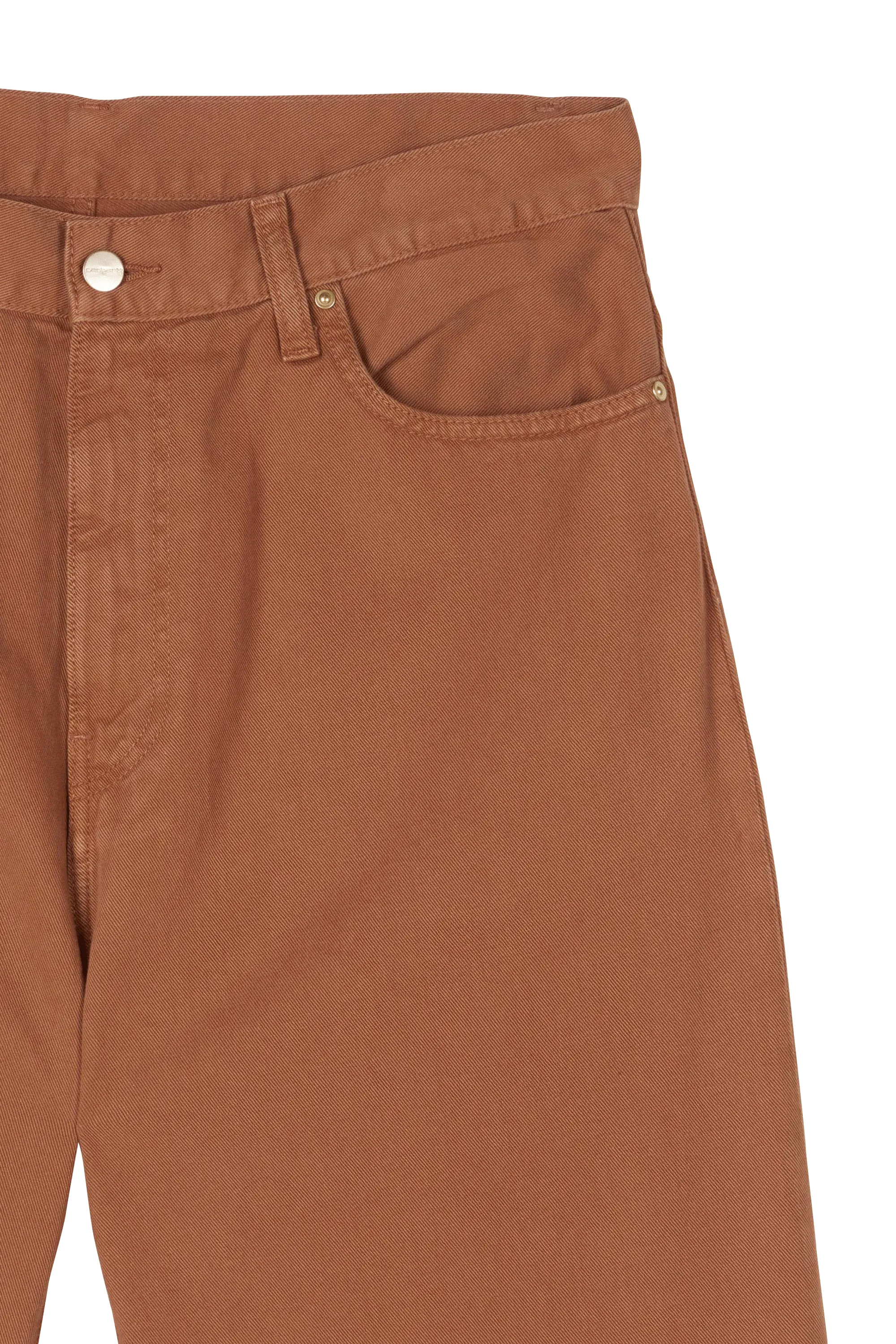 CARHARTT WIP Jean Derby Pant Marron