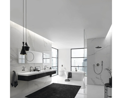 GROHE ESSENCE hard grafiet geborstelde wastafelmengkraan 32628AL1