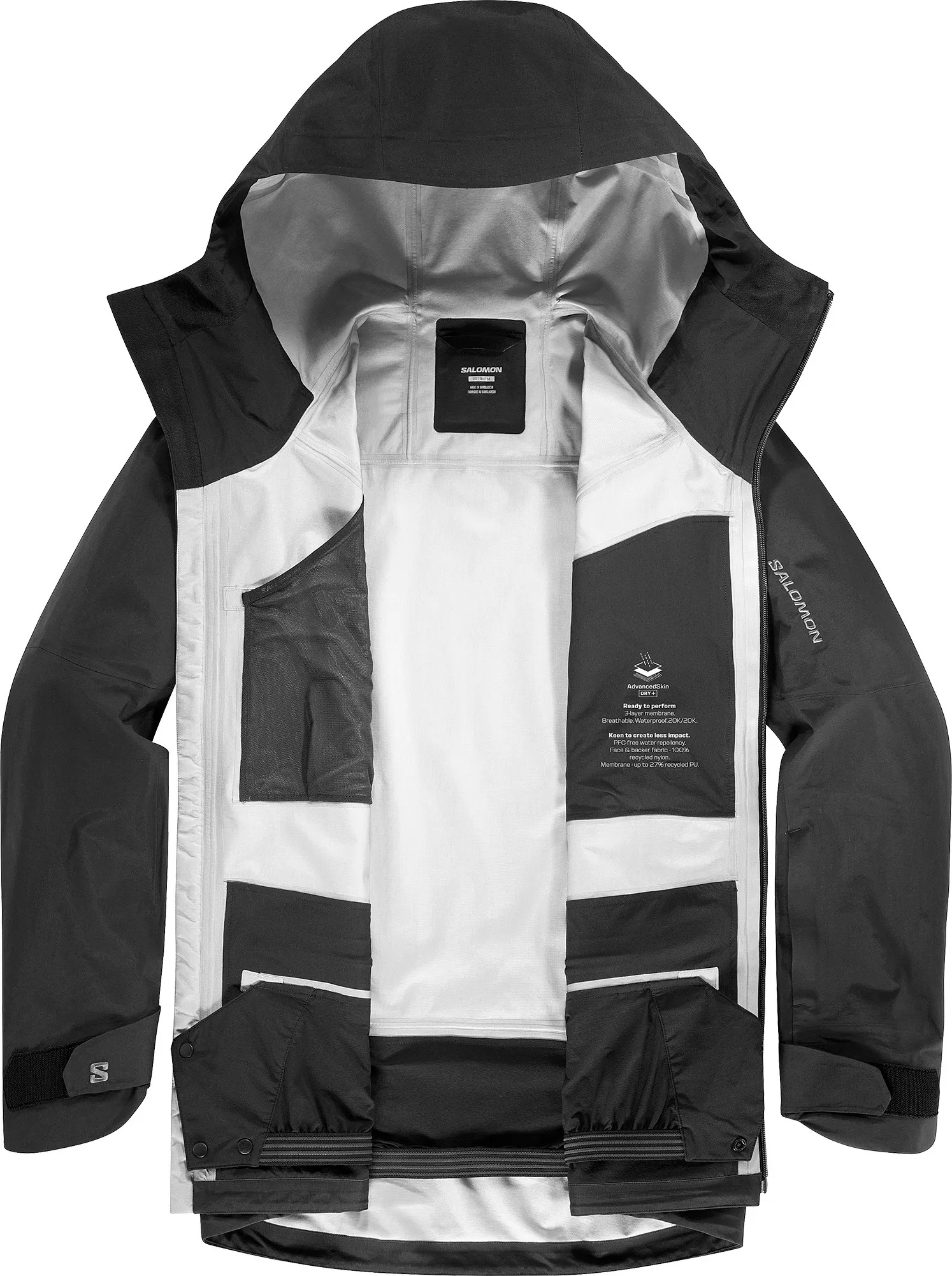 Salomon Absolute 3l Jkt M Deep Black