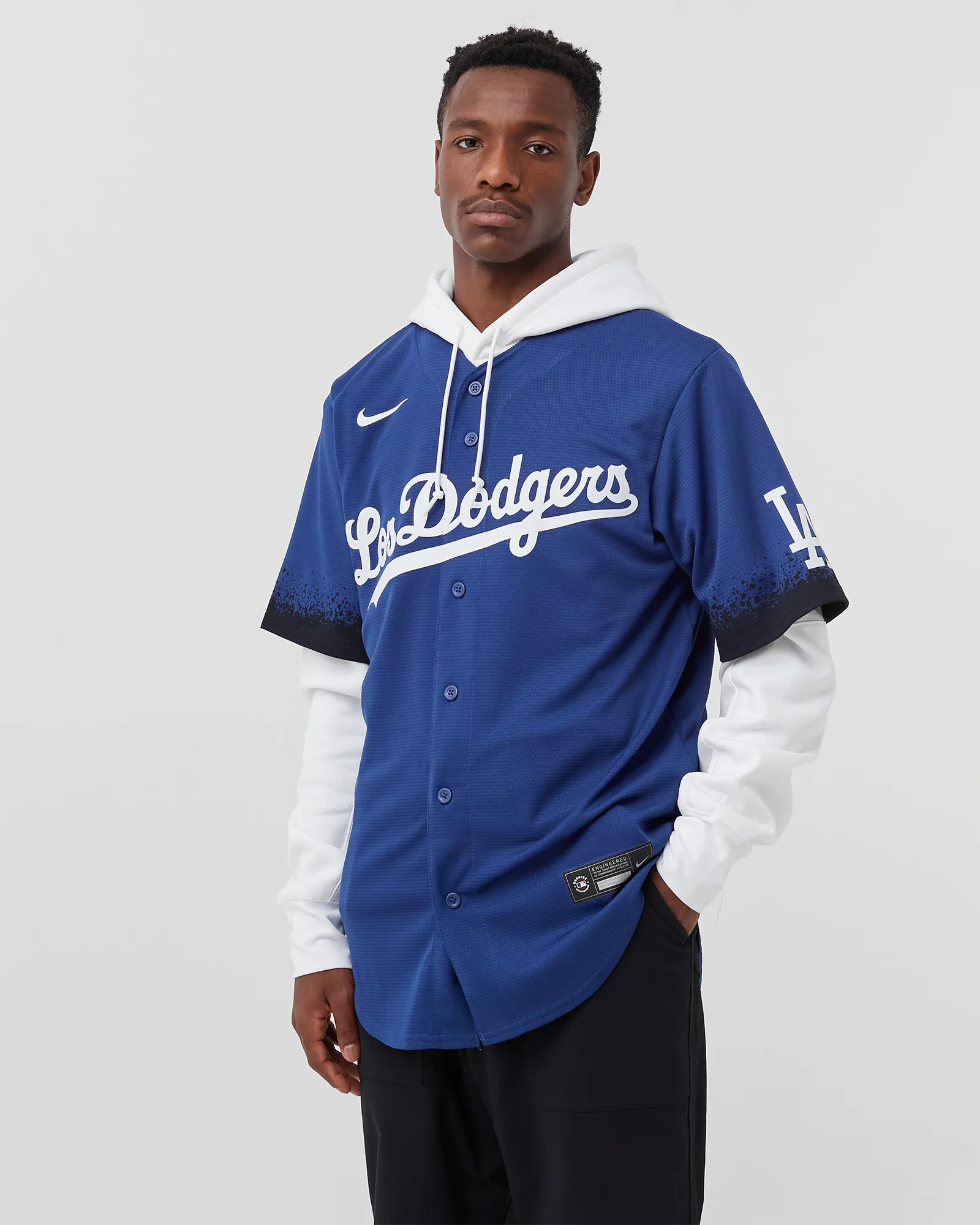 Camisa oficial réplica do LA Dodgers da Nike - Dodgers City Connect