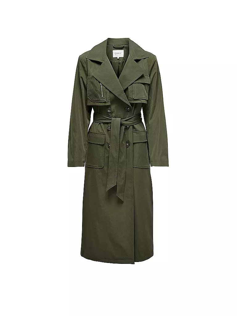 ONLY Trenchcoat ONLKASTANJE  olive