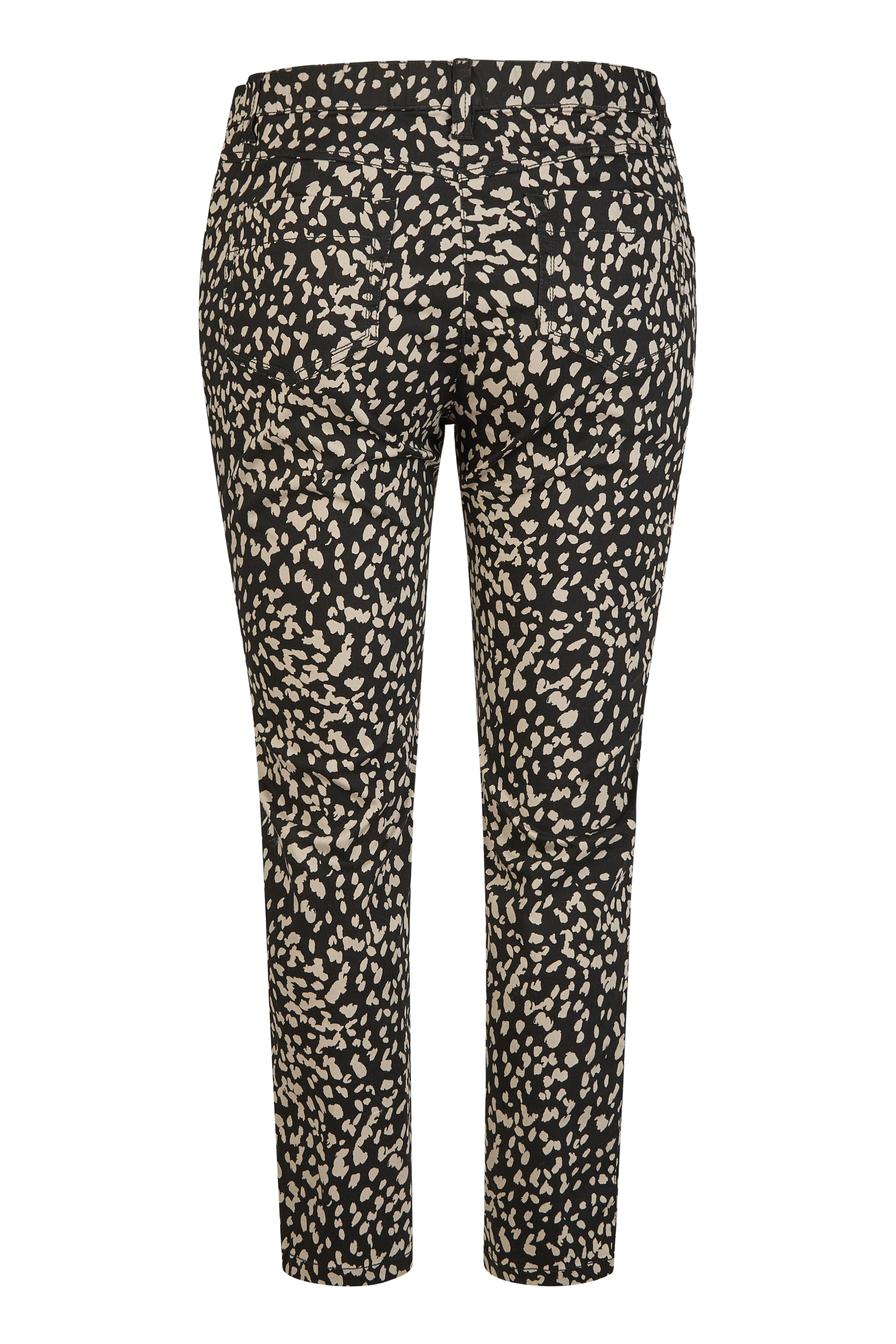 KjBRAND 5-Pocket-Hose »Betty Hosenröhre in Baumwolle/ Satin, bedruckt«  , ideal bei schlanken Oberschenkeln