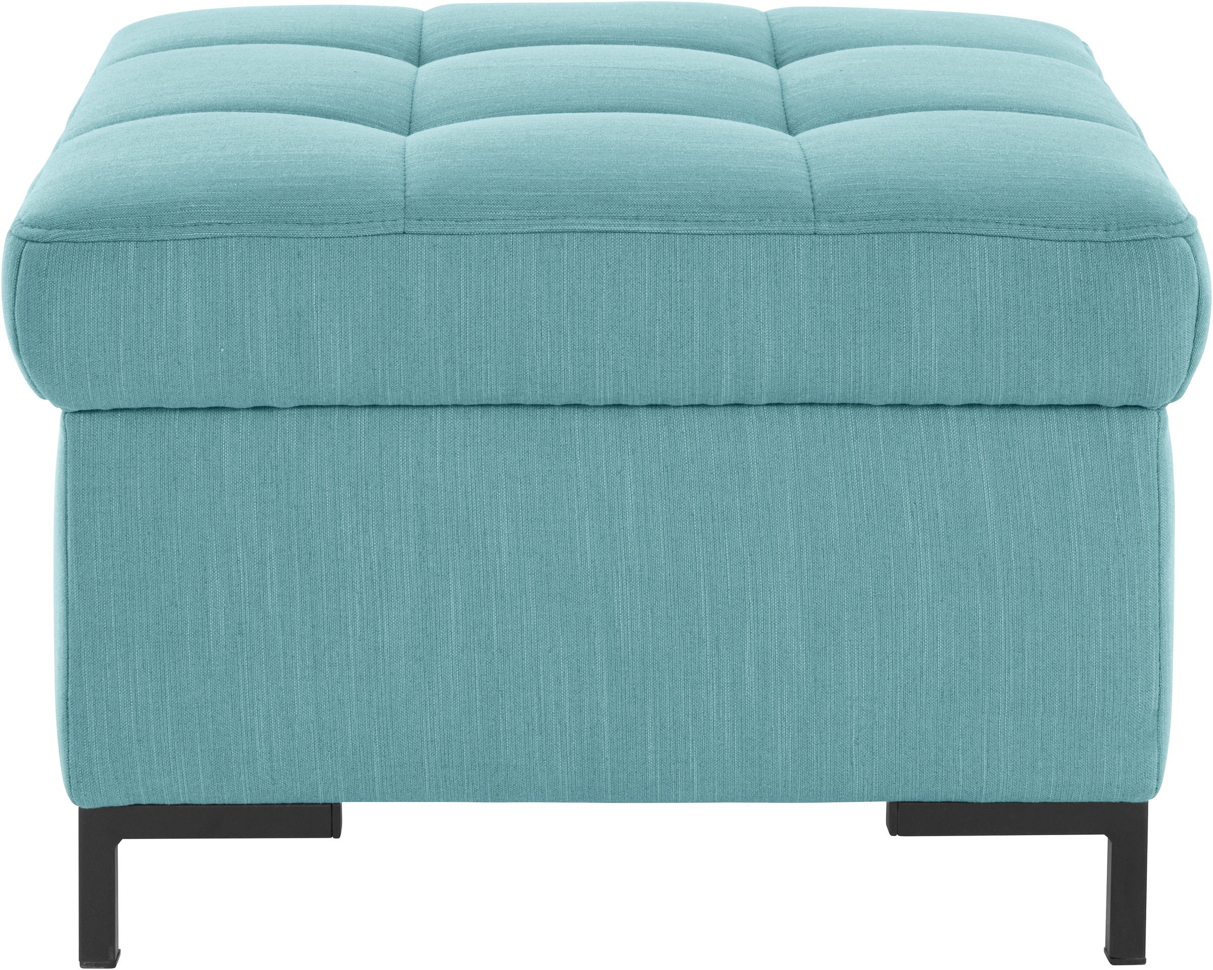 GOODproduct Hocker »Grazzo« hochwertige Stoffe aus recyceltem Material, Steppung im Sitzbereich