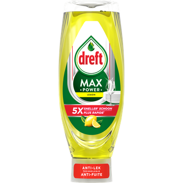 Dreft MaxPower Lemon Vloeibaar Afwasmiddel 730ml