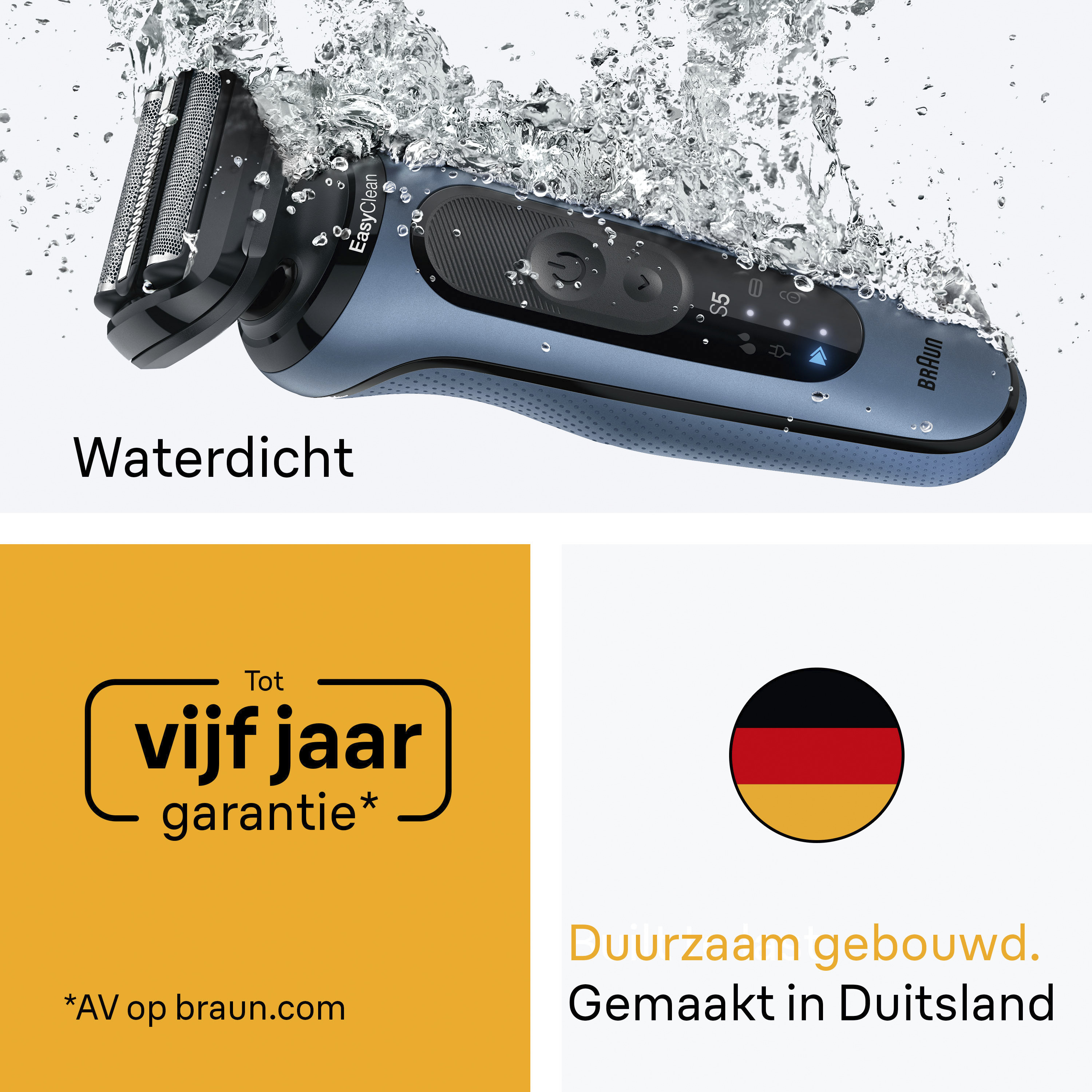 Braun Elektrisch Scheerapparaat Series 5-52-A1000s
