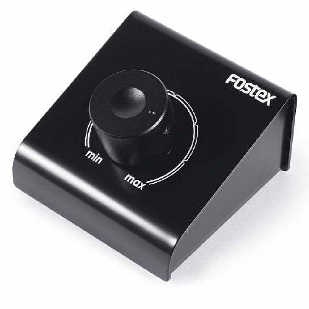 Fostex PC-1e volume controller (zwart) voor desktop-speakers
