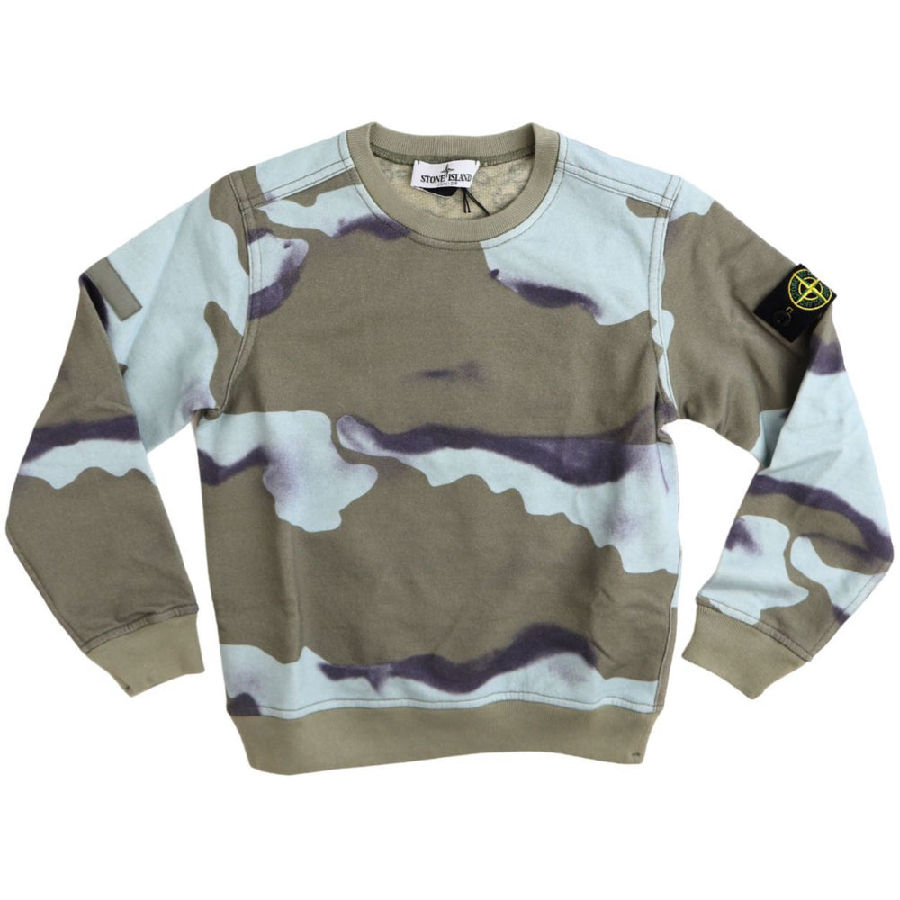 Køb Stone Island Sky Blue Sweatshirt