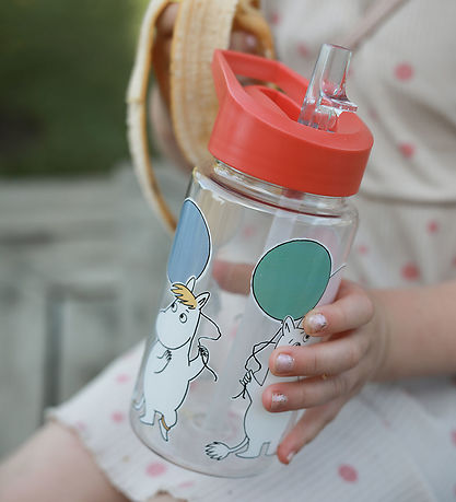 Rätt Start Trinkflasche - Mumi - 550 ml - Rot