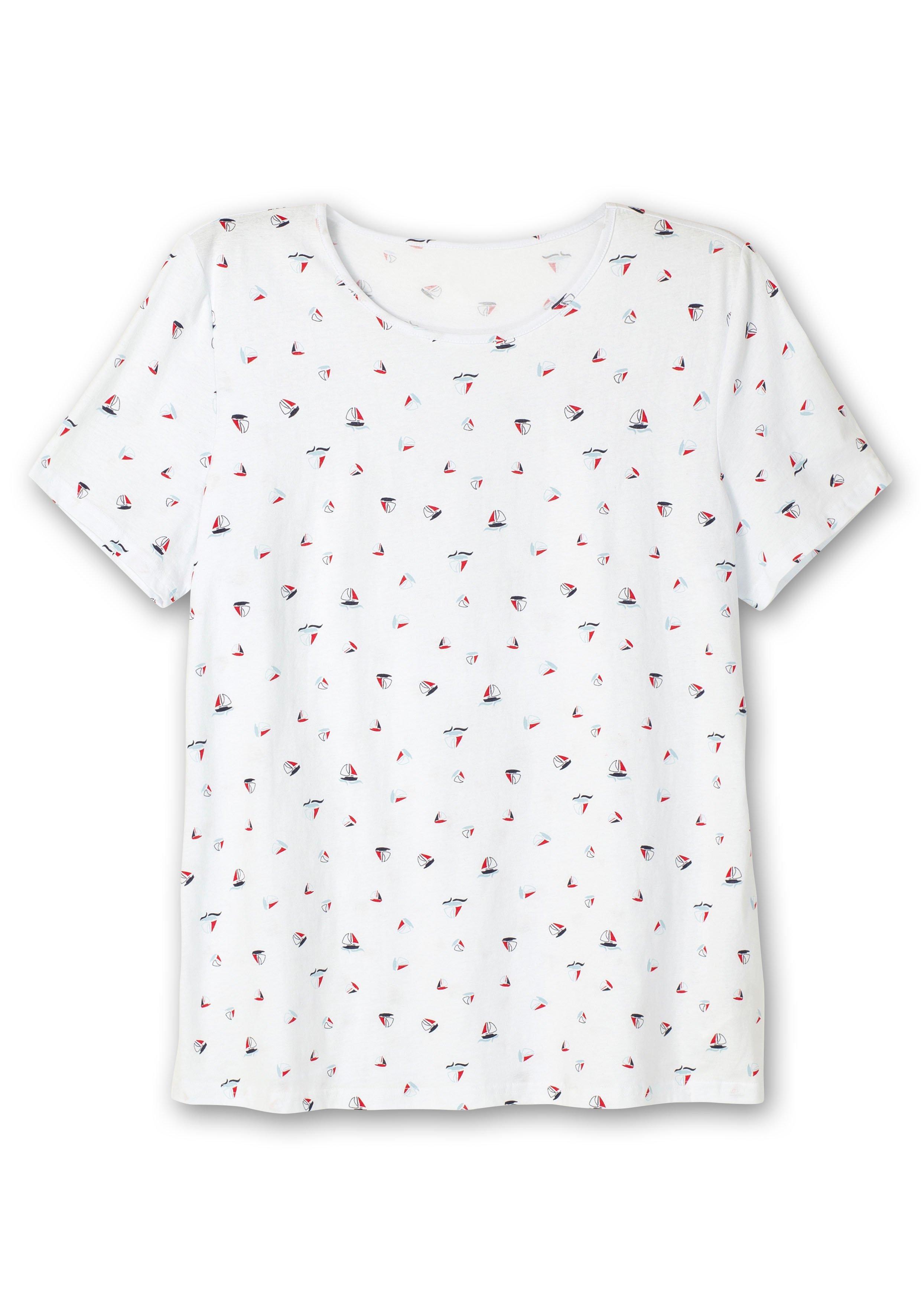 Shirt mit Minimal-Alloverprint