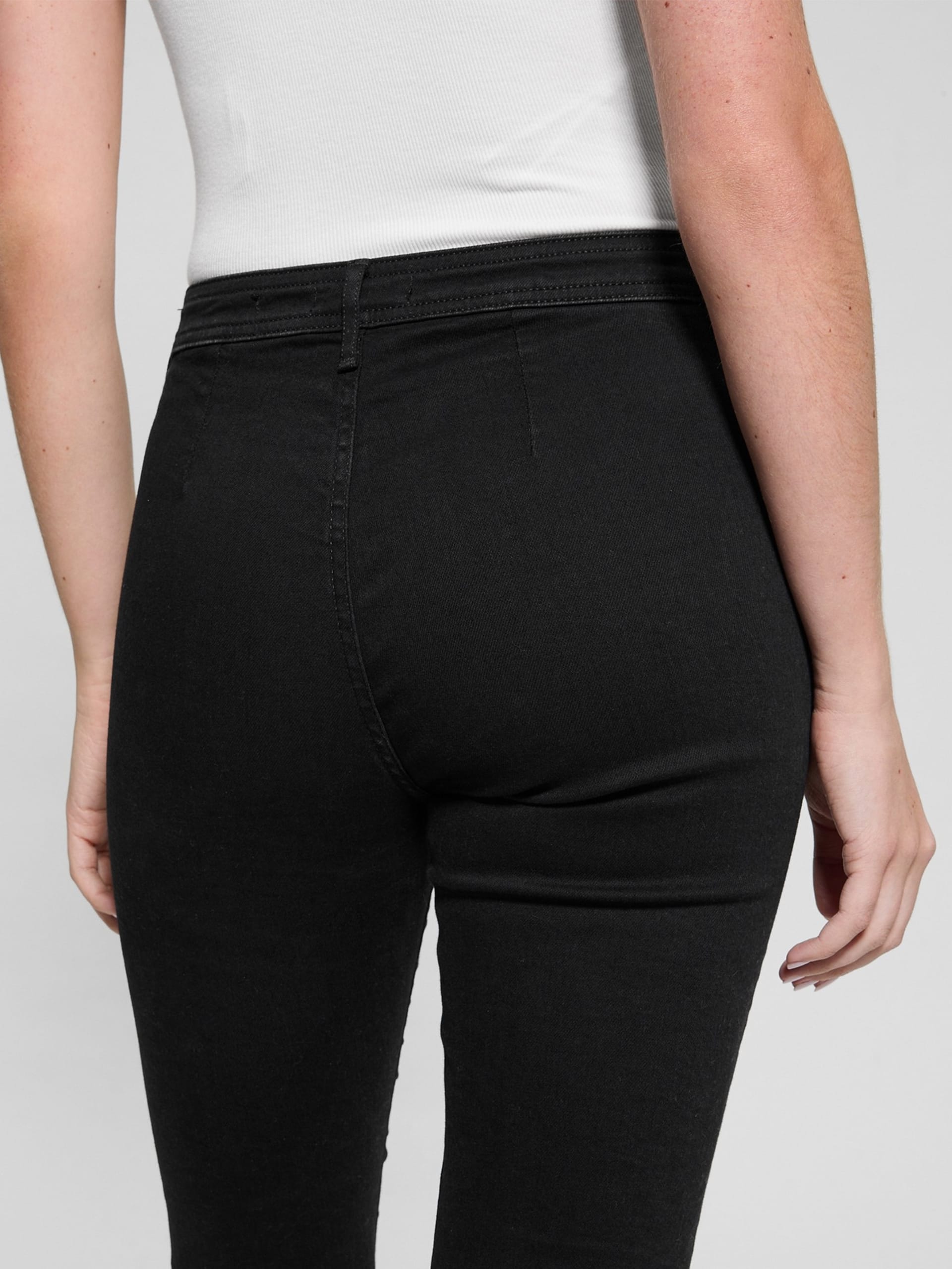 Calça jeans flare de cintura alta Eco Belle
