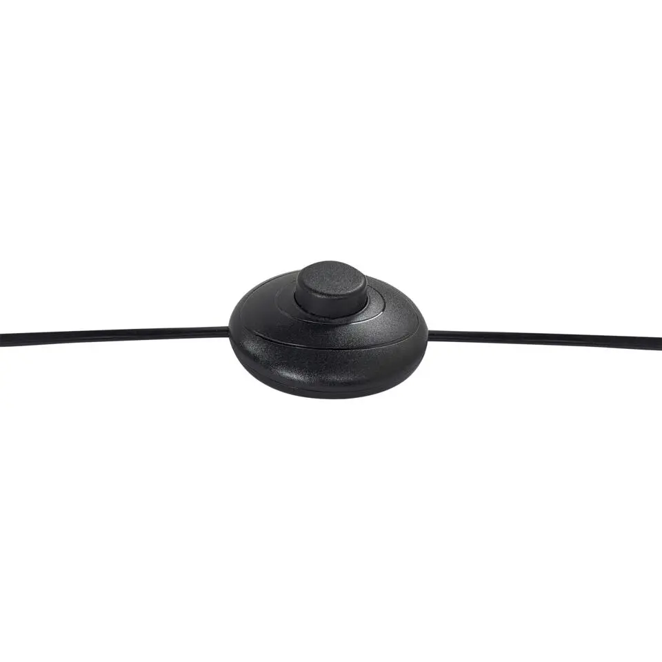 ALERO - Staande lamp - Bruin - Rotan