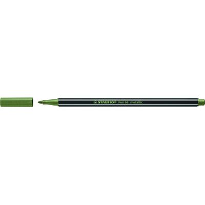 STABILO Pen 68 Metallic - Feutre métallisé 1,4 mm - vert clair