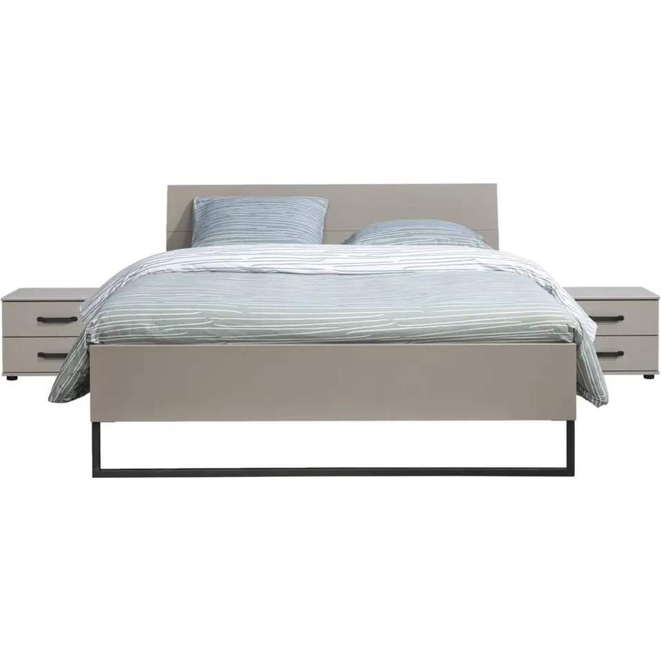 Bed Dex - greige - 180x200 cm