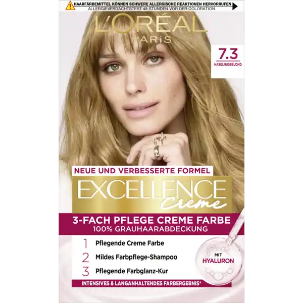 Crème 7.3 Haselnussblond