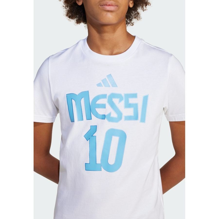 Adidas T-shirt graphique Nom et numéro de Messi Enfants
