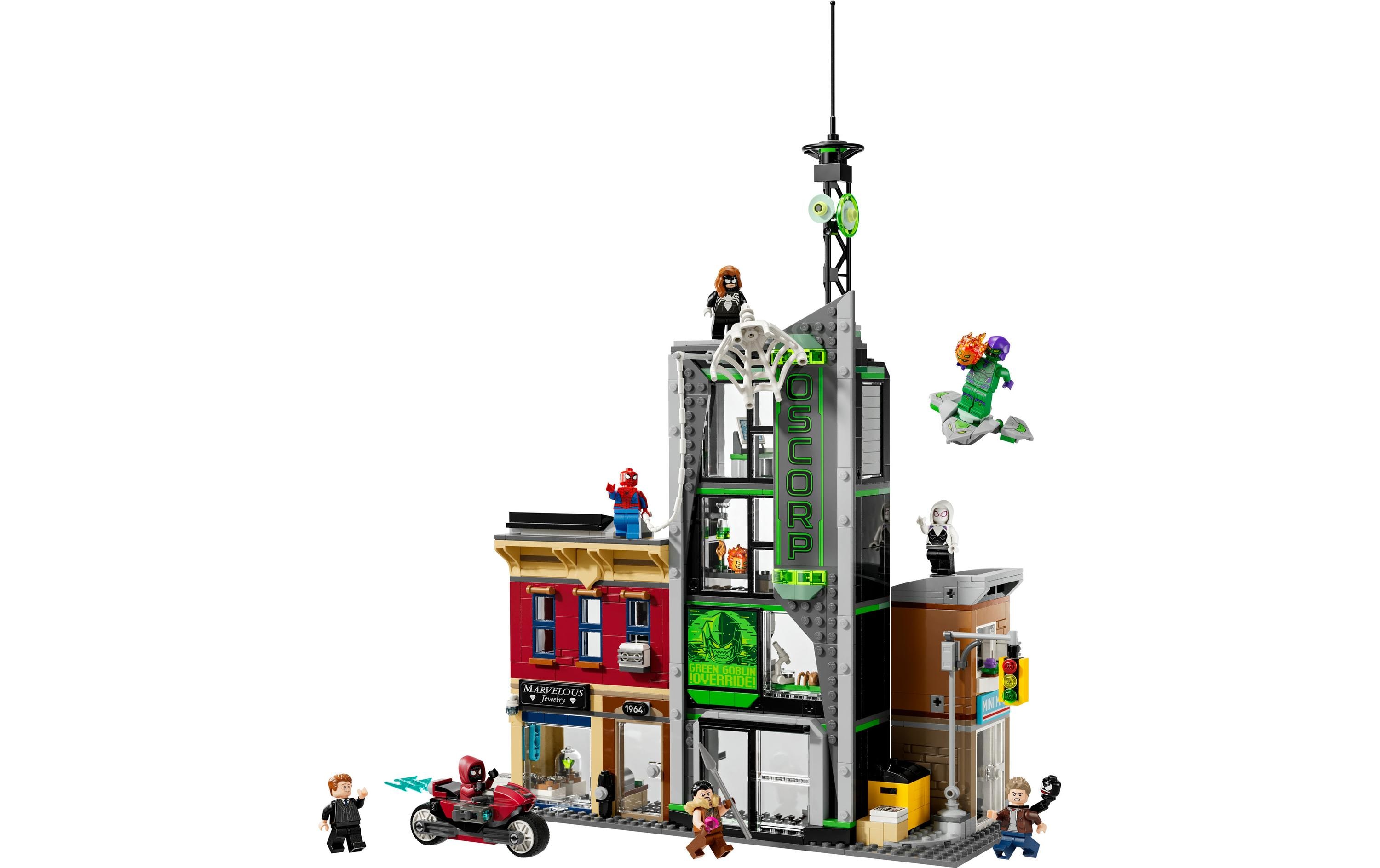 Marvel Spider-Man vs. Oscorp 76324Bau-Set zum Sammeln