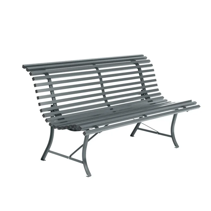 Fermob - Louisiane Bank, 150 cm, gewittergrau