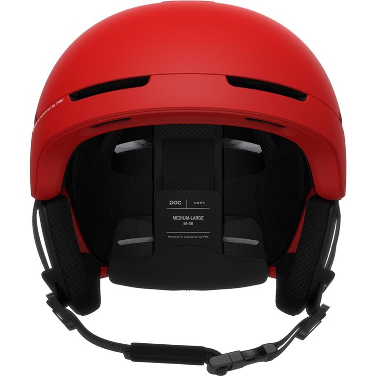 POC Obex BC MIPS Prismane Red Matt