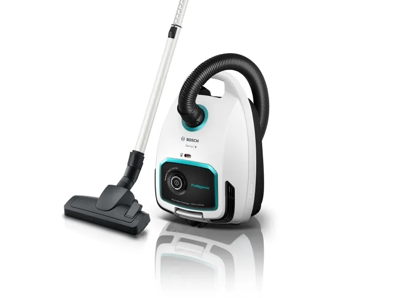 Bosch Serie | 6 ProHygienic BGL6HYG1 - Støvsuger - beholder - pose - hvid/sort
