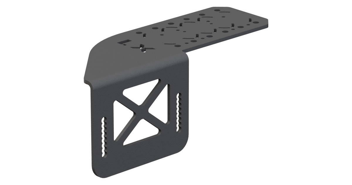 Res-TechX1 Handbrake Shifter Support bevestiging  (Zwart)